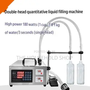 Double Nozzle Liquid Filling Machine