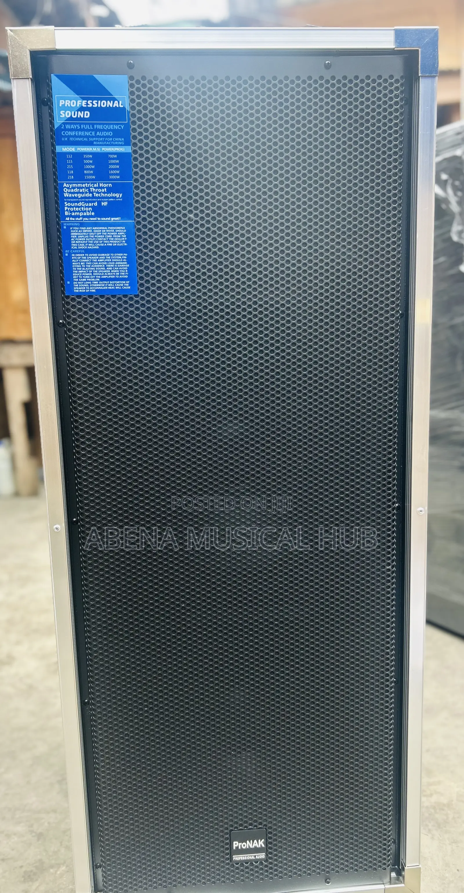 Pro Nak Speaker (Full Range)