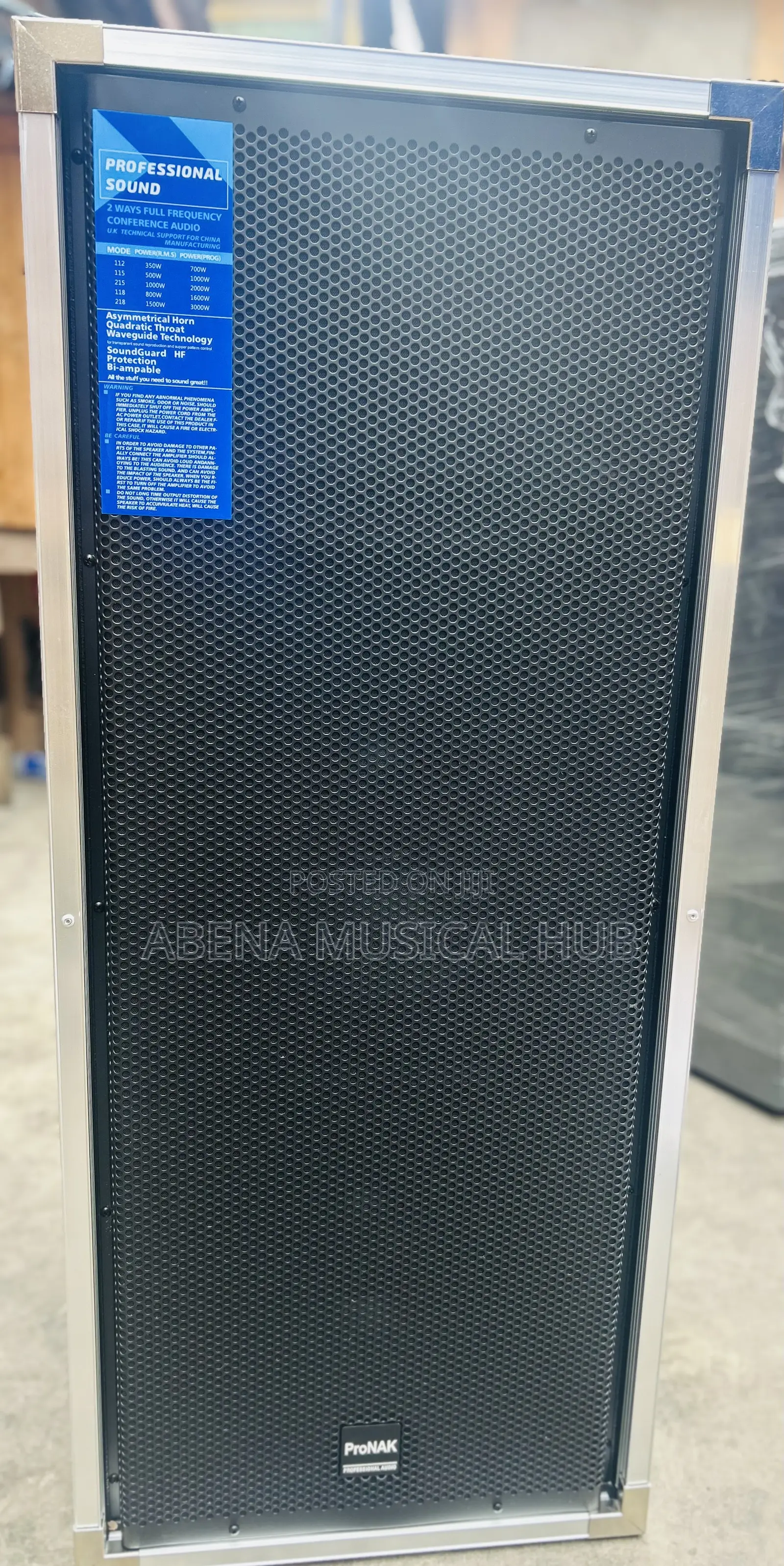 Pro Nak Speaker (Full Range)