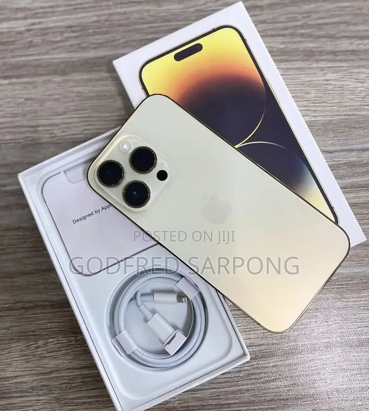 New Apple iPhone 14 Pro Max 256 GB Gold