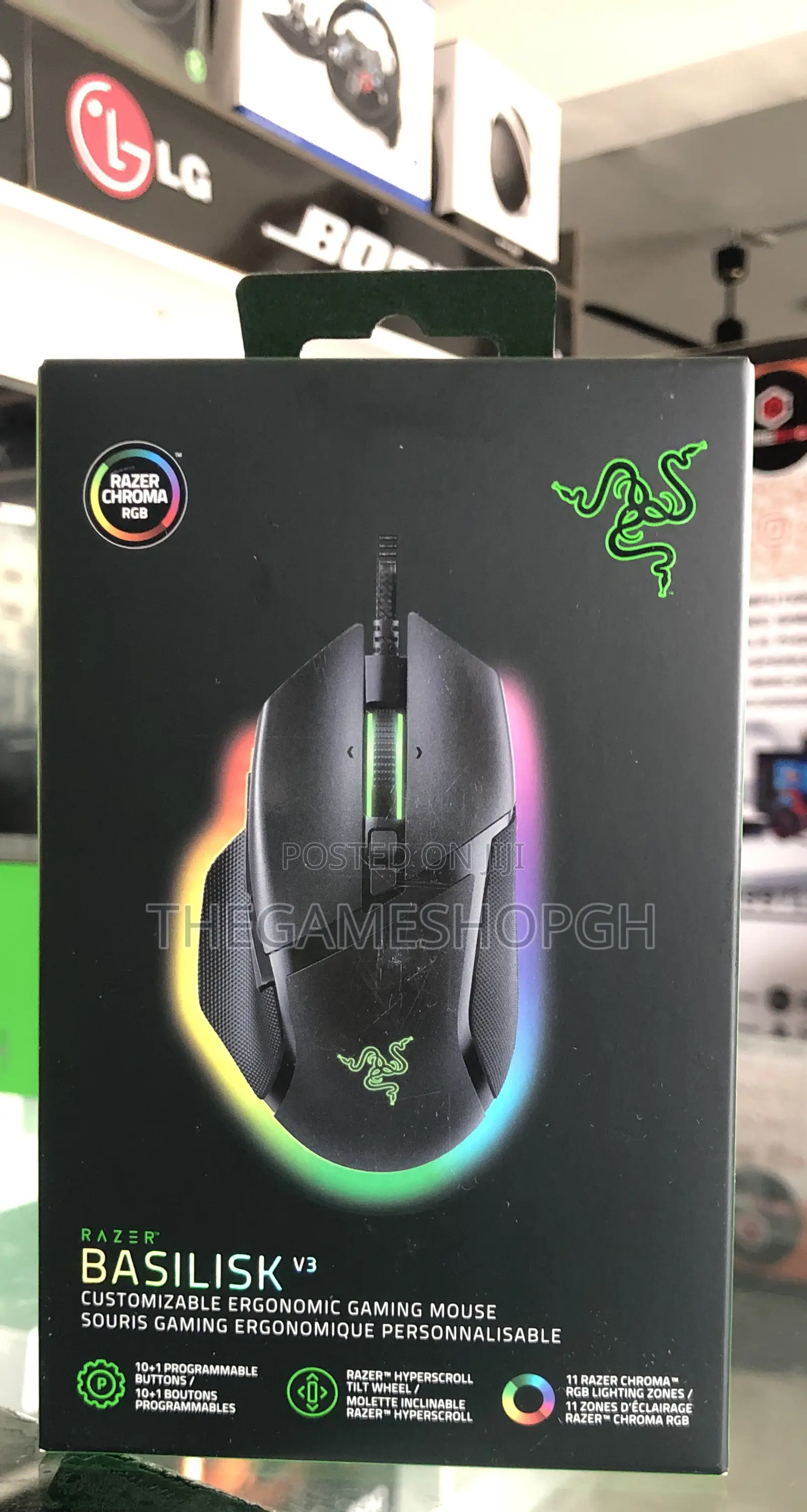 Razer Basilisk V3 Gaming Mouse