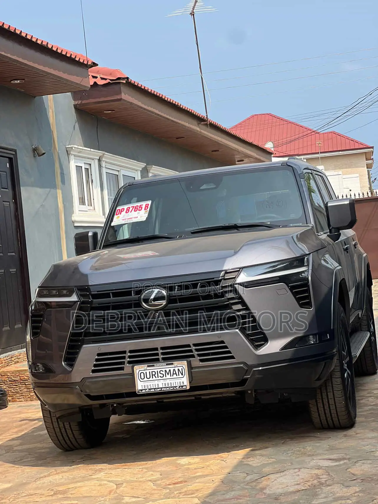 New Lexus GX 2025 Gray