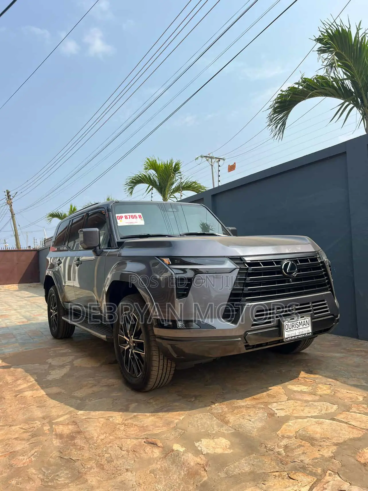 New Lexus GX 2025 Gray
