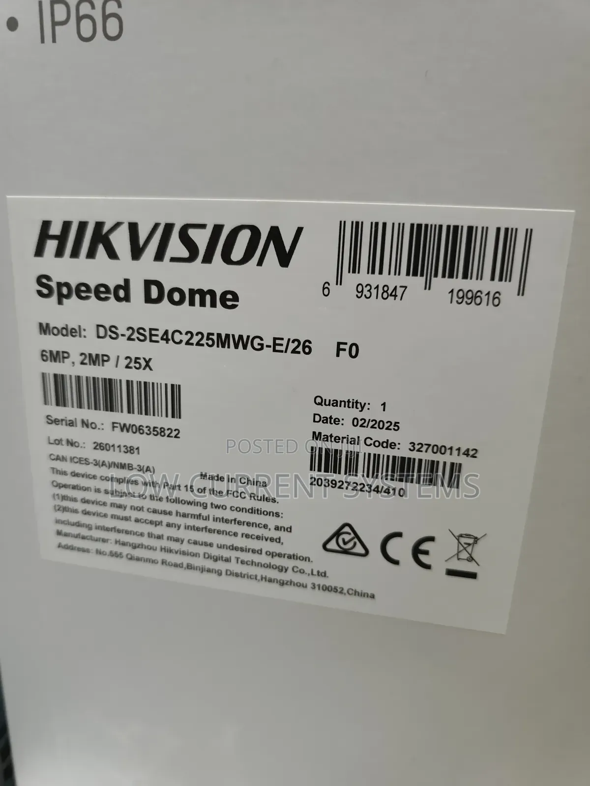 Hikvision Tandemvu 6mp 25x Colorvu Acusense Panoramic Ip PTZ