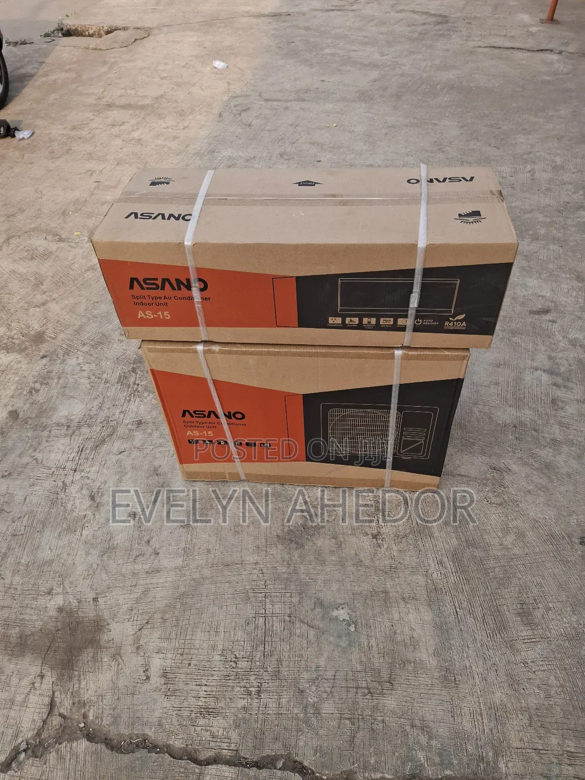 Asano Ac 1.5hp Hp With 100% Copper Brand New Available