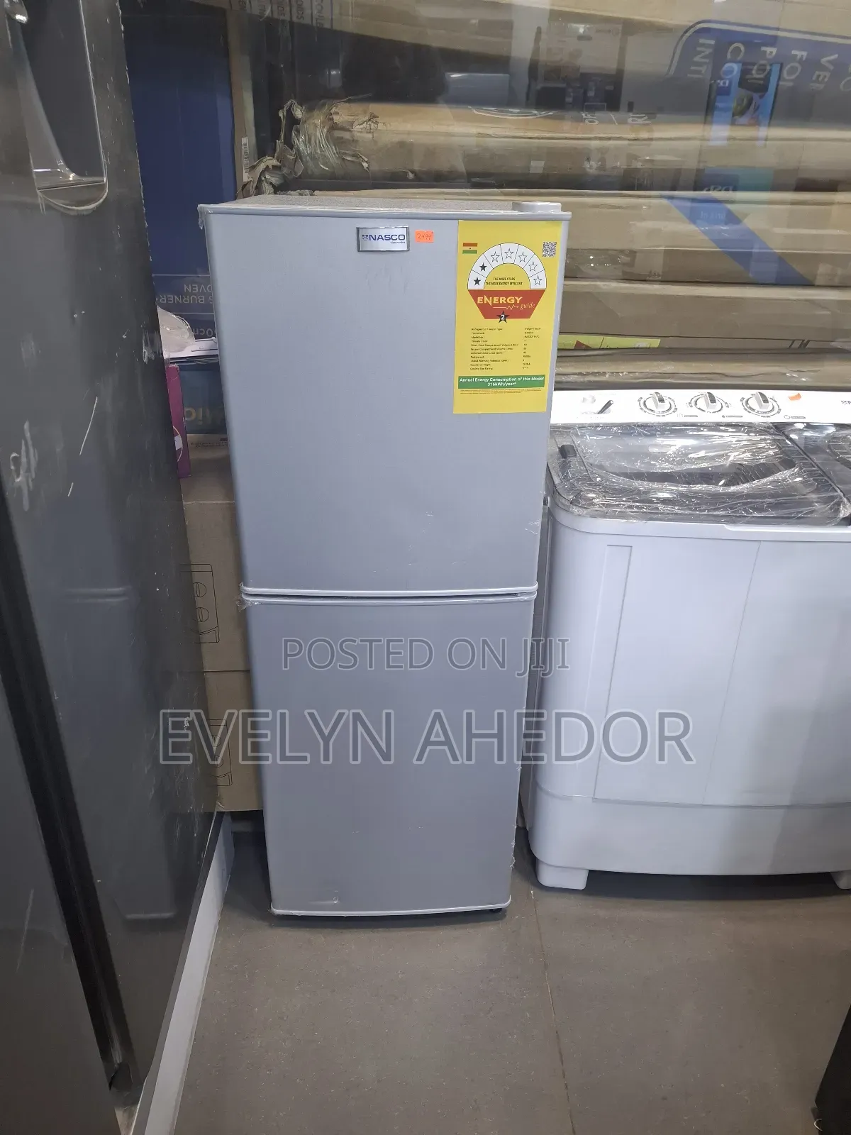 Nasco Fast Freezing Bottom Fridge 116 Litres Available