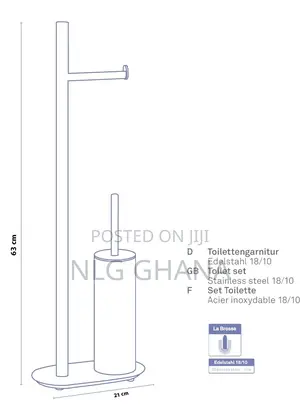 3-in-1 Toilet Paper Holder Stand. Ghx6052