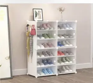 Double Shoe Rack With Cover