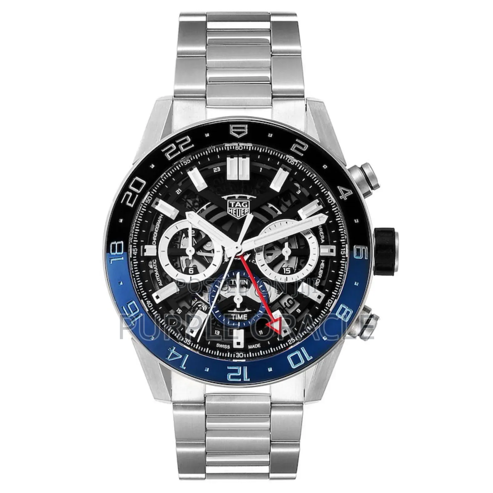 Tag Heuer Carrer Batman Bezel Chronograph Men's Watch