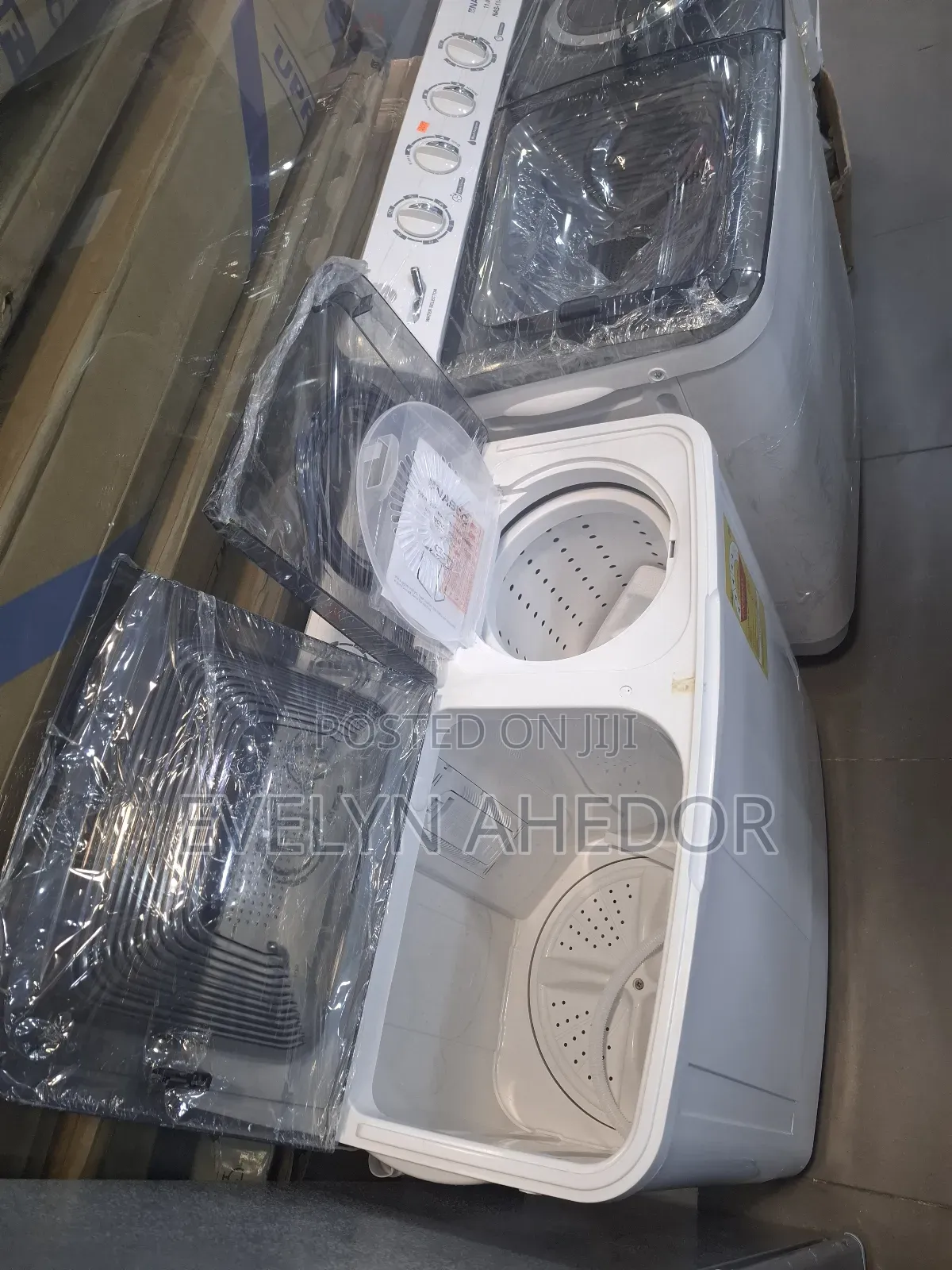 Nasco 8kg Washing Machine Semi Automatic Top Load