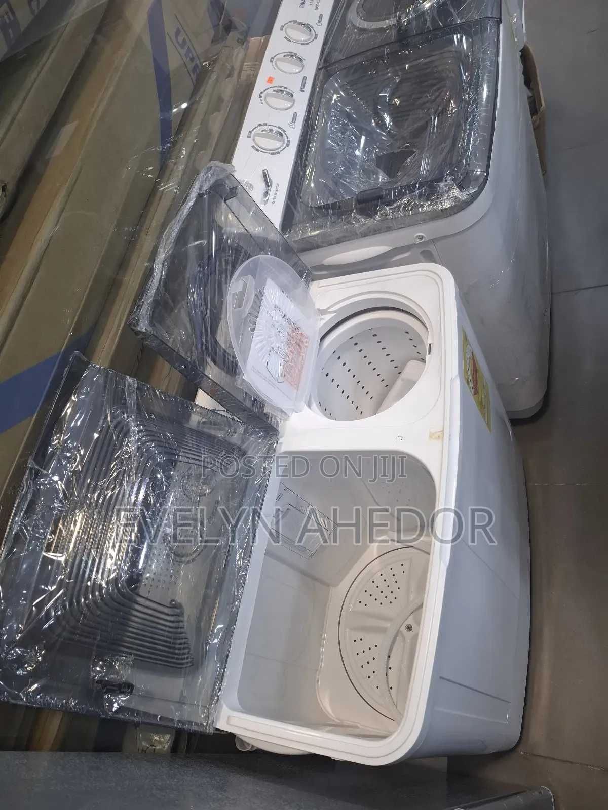 Nasco 8kg Washing Machine Semi Automatic Top Load
