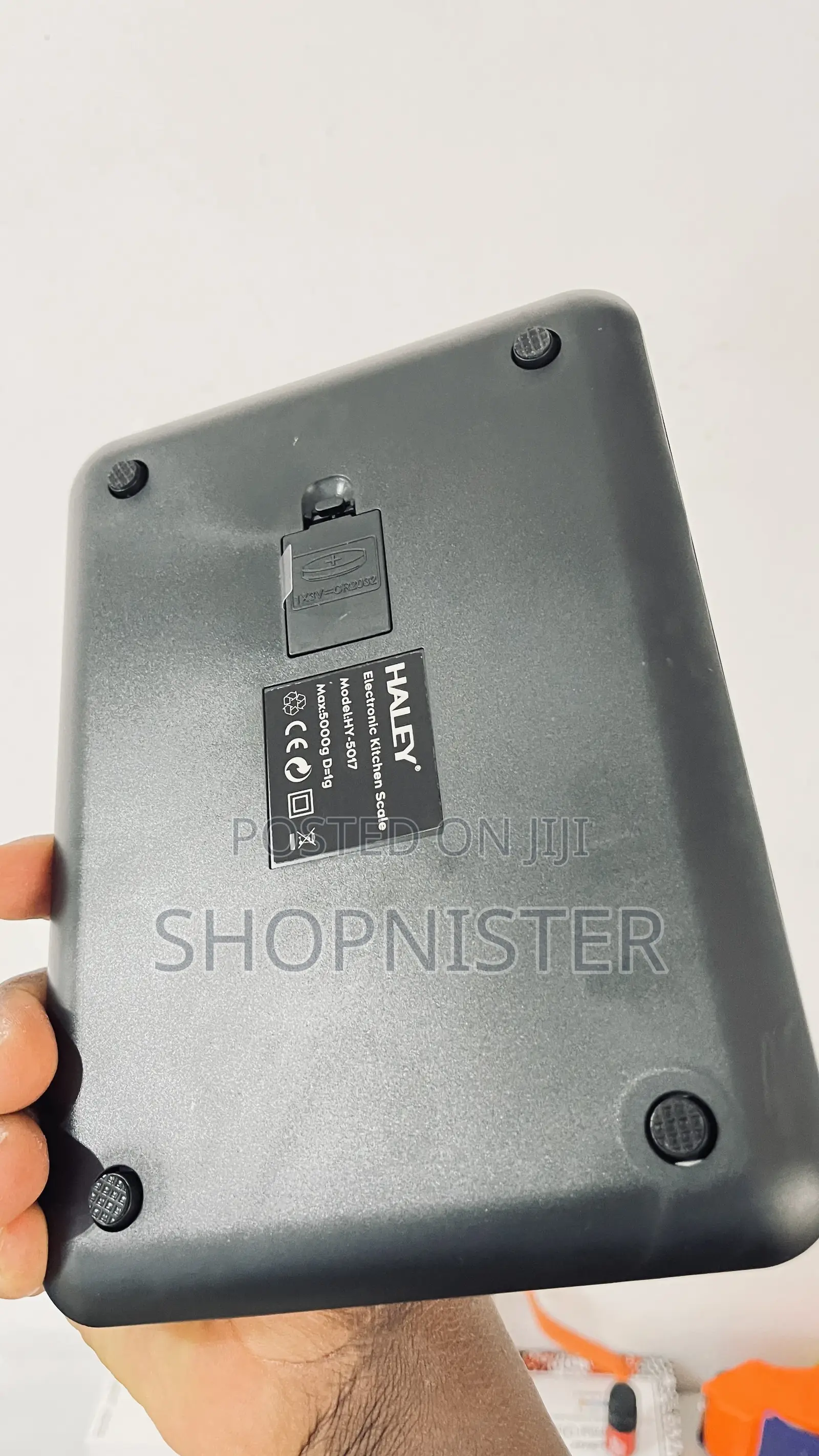 5000g Portable Kitchen Scale Metal Surface