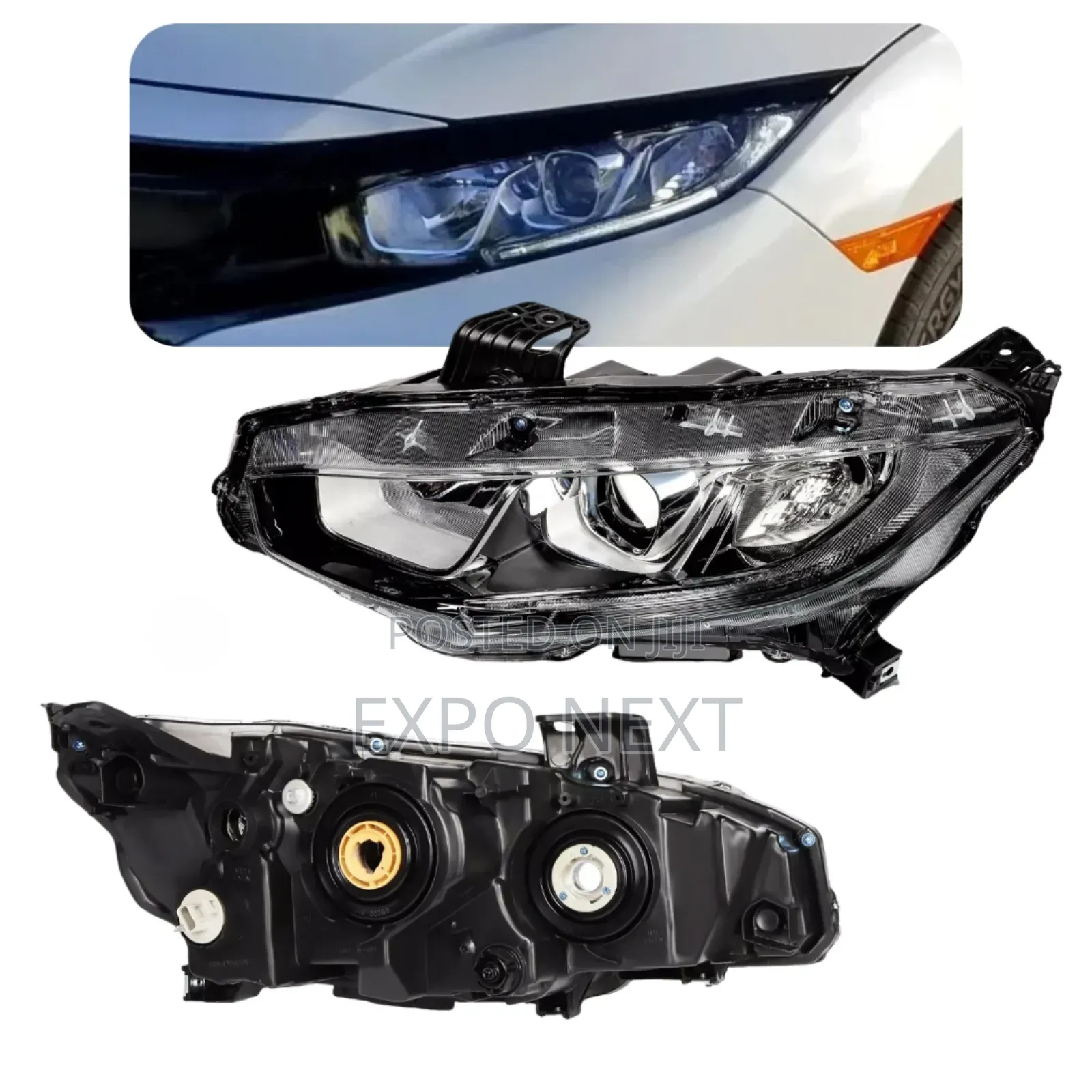 For Honda Civic Headlight 2016-2021 Us Type