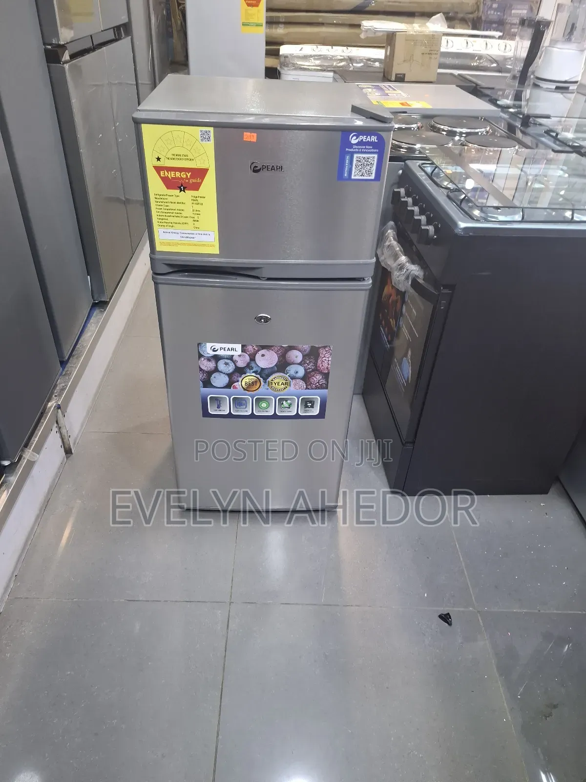 Pearl Table Top Double Door Fridge 85 Litres Available