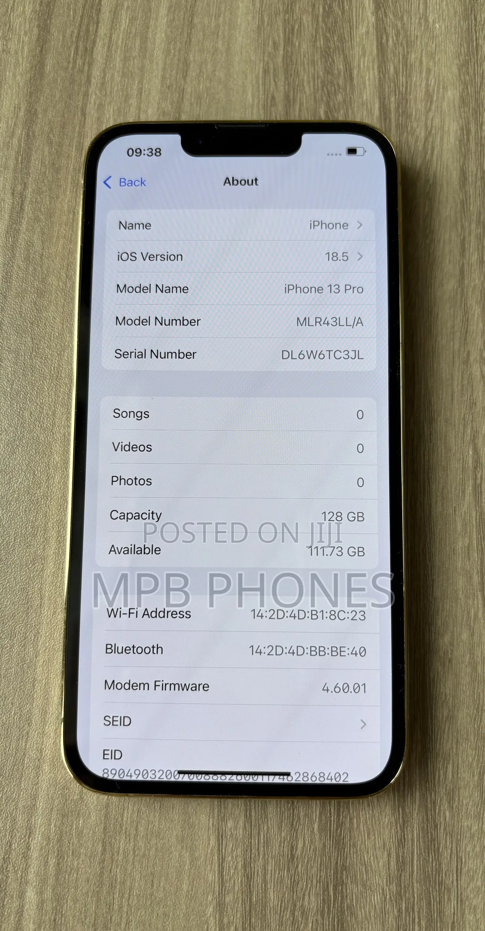 Apple iPhone 13 Pro 128 GB Gold