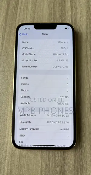 Apple iPhone 13 Pro 128 GB Gold
