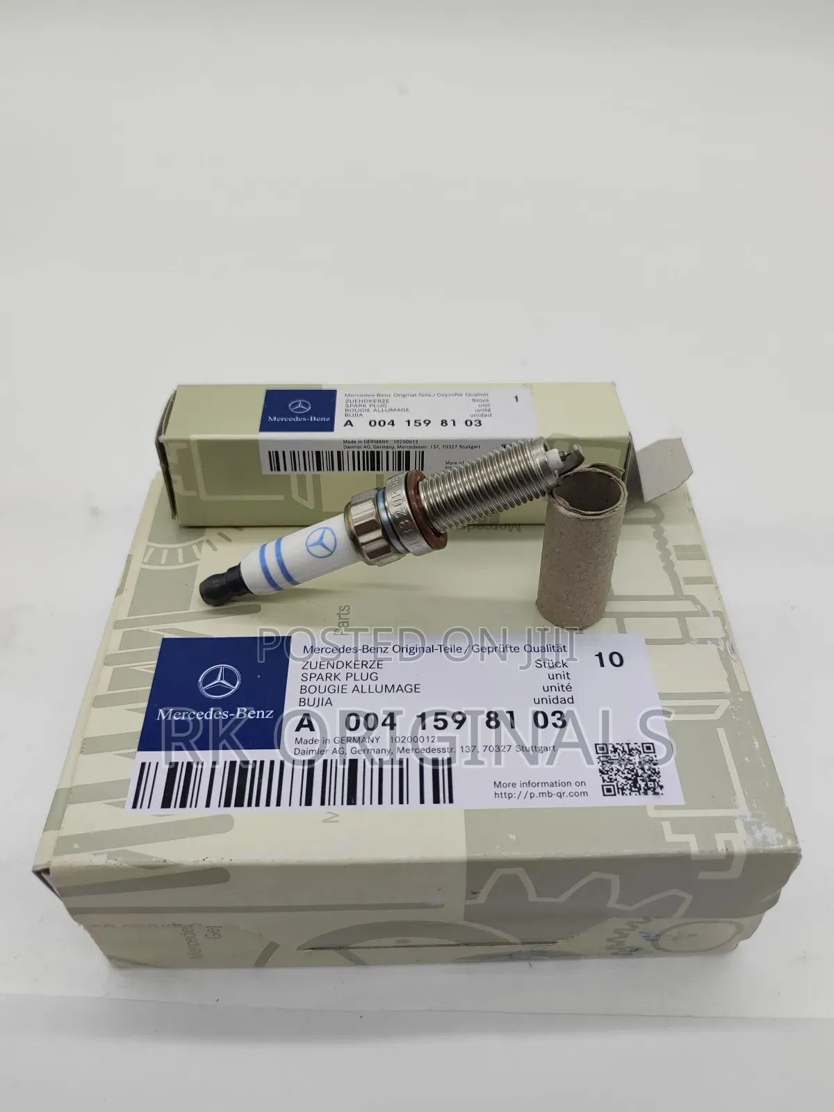 Benz Amg/W212/Gle/Ml/Slk Original Spark Plugs Germany🇩🇪