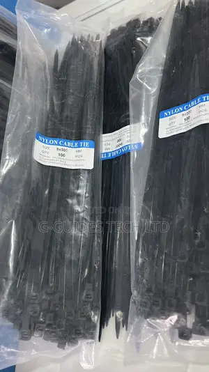 Nylon Cable Tie 8x300mm (100-PCS in Pack)