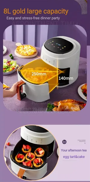 8l Silver Crest Air Fryer