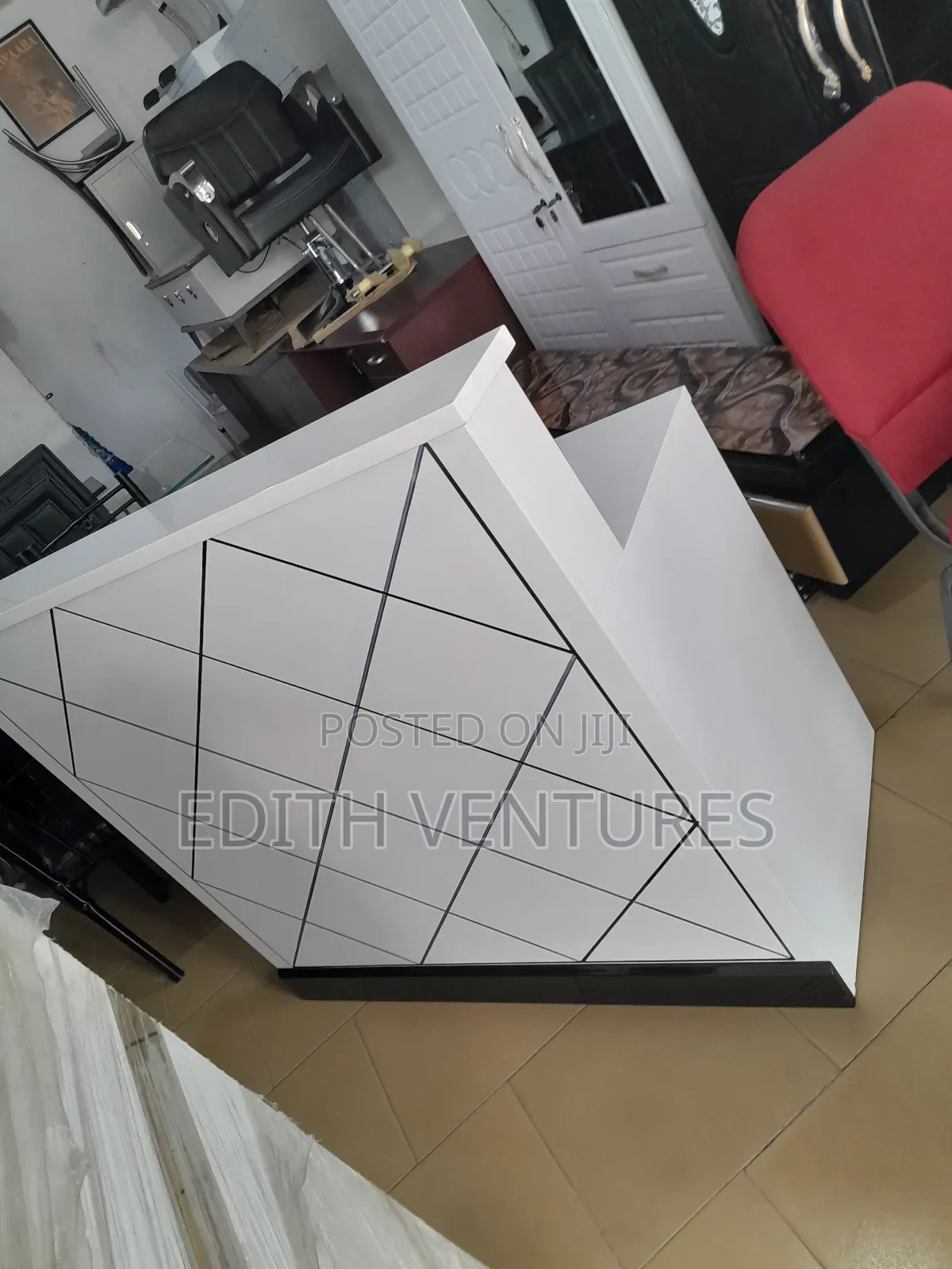 Hotel Counter Reception Table