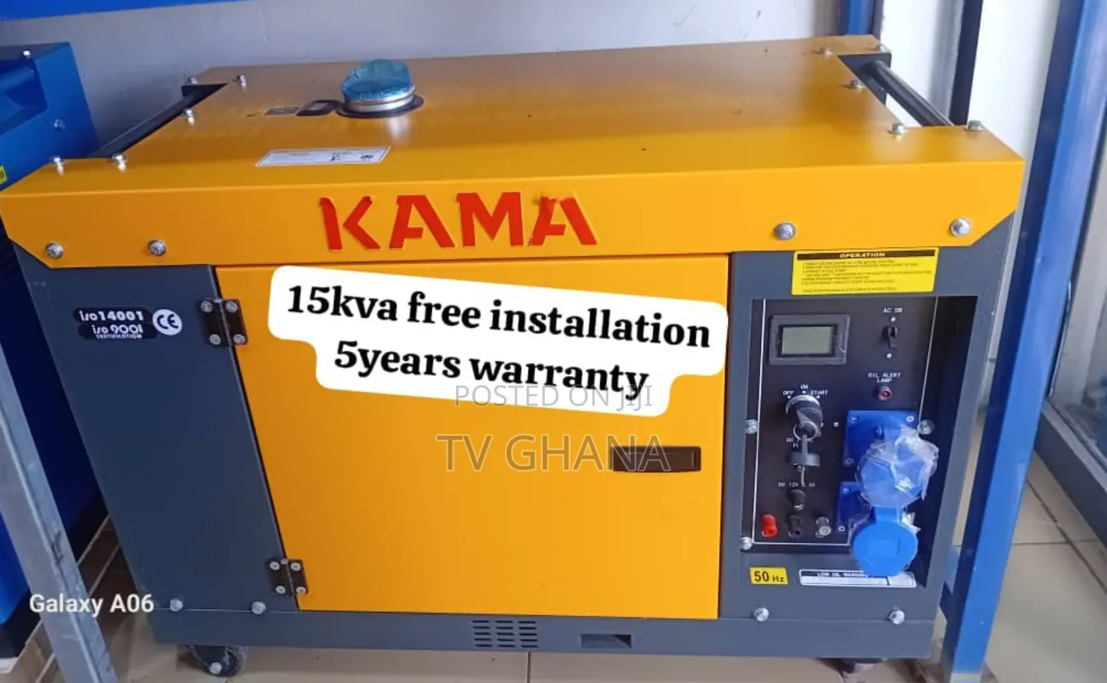 Ghana Trusted Kind Kama Diesel 15kva Diesel Gen 15kva Genset