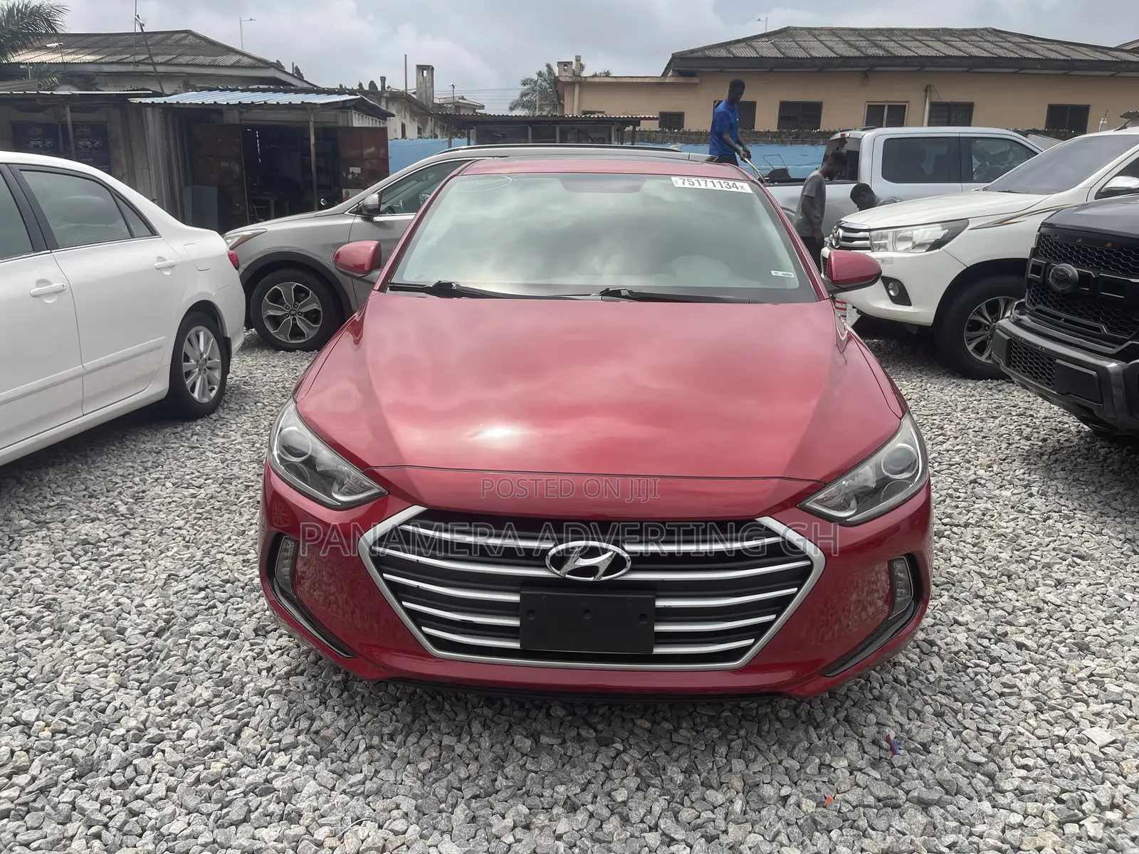 Hyundai Elantra ECO Sedan FWD (1.4L 4cyl 7A) 2017 Red