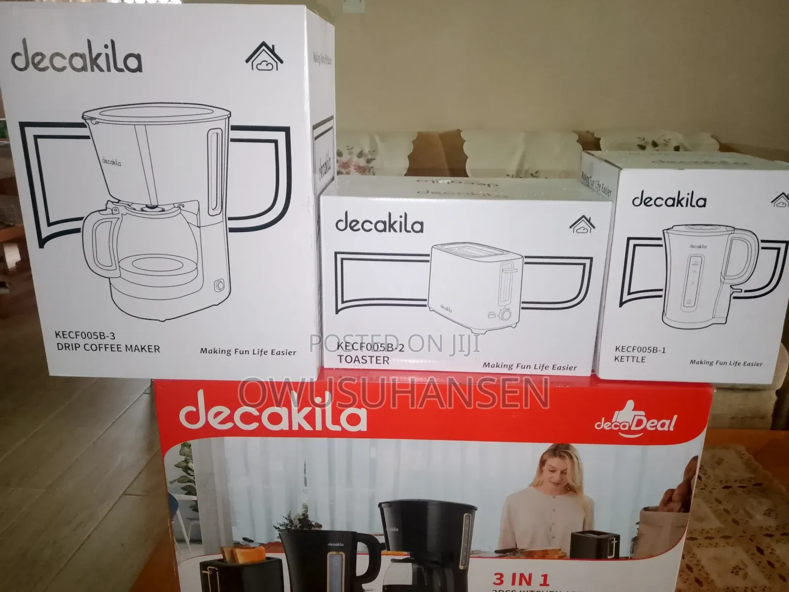 Decakila 3 in 1 Kitchen Appliances