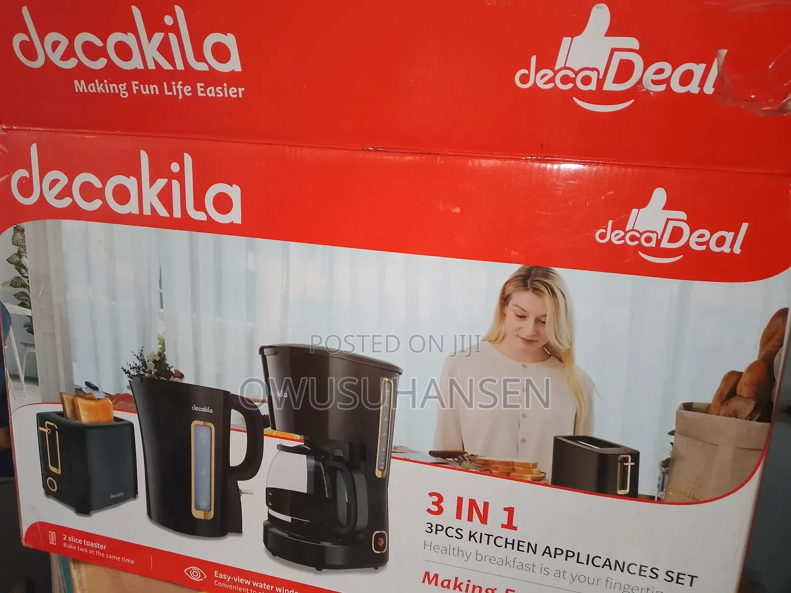 Decakila 3 in 1 Kitchen Appliances