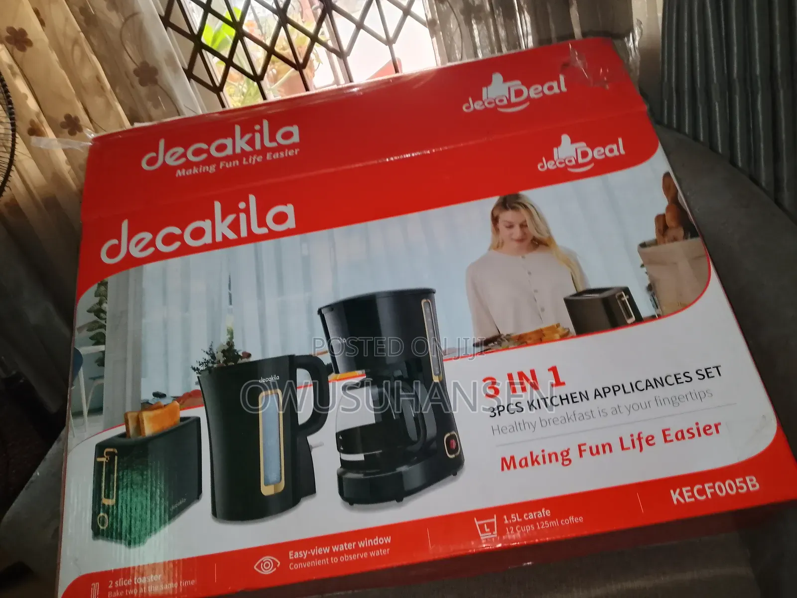 Decakila 3 in 1 Kitchen Appliances