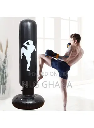 61inch PVC Inflatable Punching Bag Kids Adults. Tvx26684