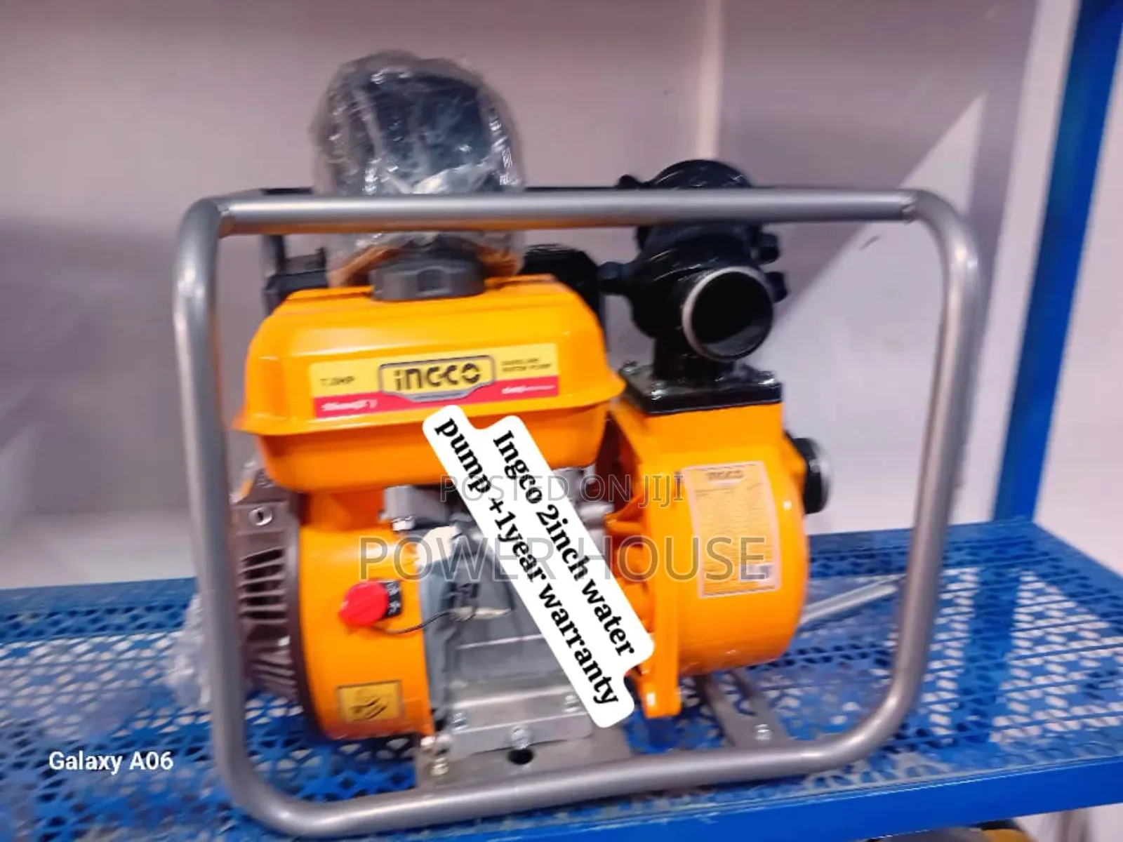 Pump Wizard Ingco Petrol 2inch Water Pump 7.5hp Cool