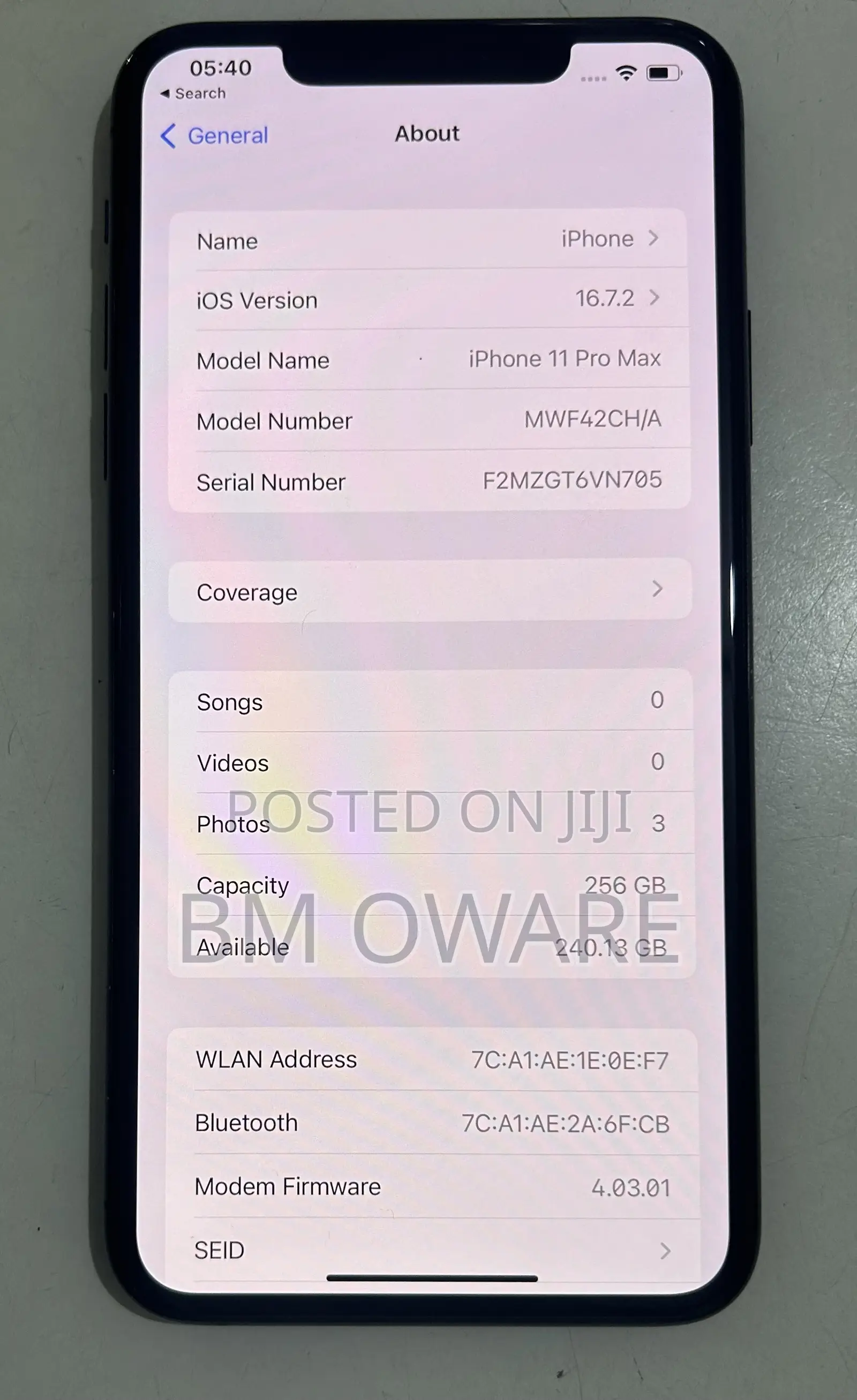 Apple iPhone 11 Pro Max 256 GB Green
