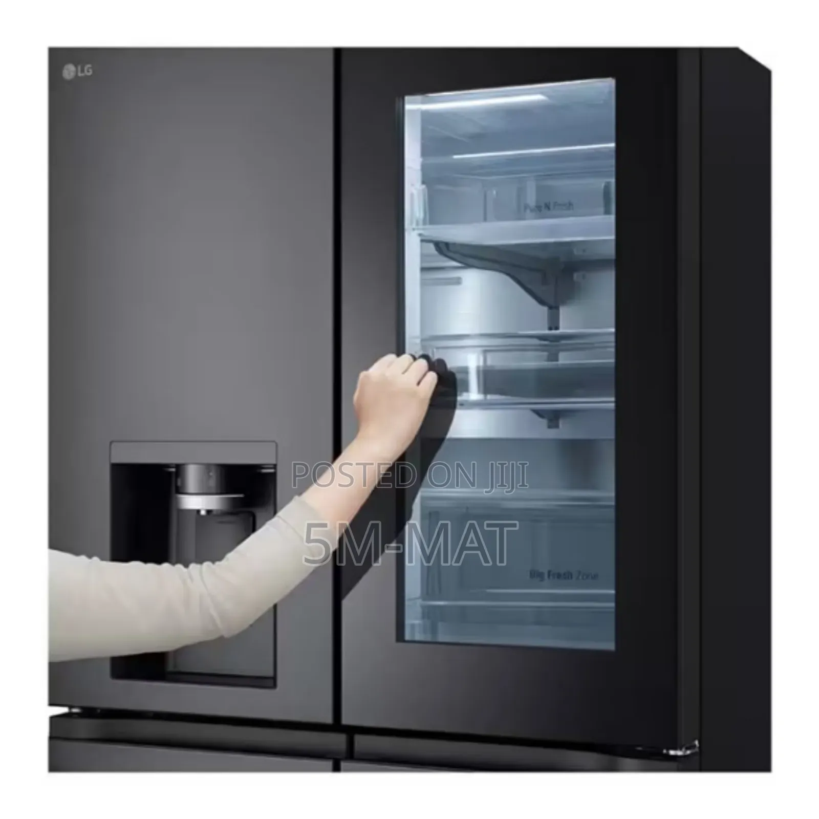 Essence Black Steel Gc-X24ffcab
Lg Black Glass Instaview,