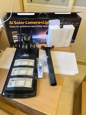 Photo - Ai 4g Solar Camera + Lighting System