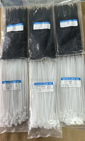 Nylon Cable Tie 5x200mm (100 in Pack)