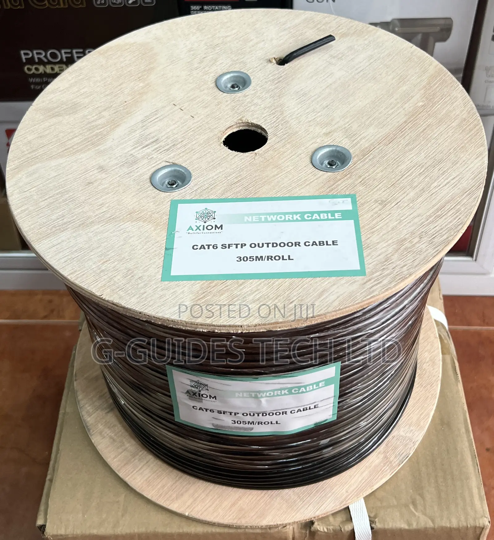 Axiom Cat6 SFTP Outdoor Cable 305m