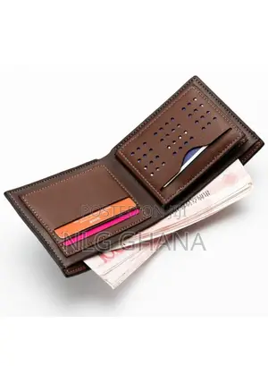 Litchi Texture Pu Leather Short Wallet Men. Tvx16522