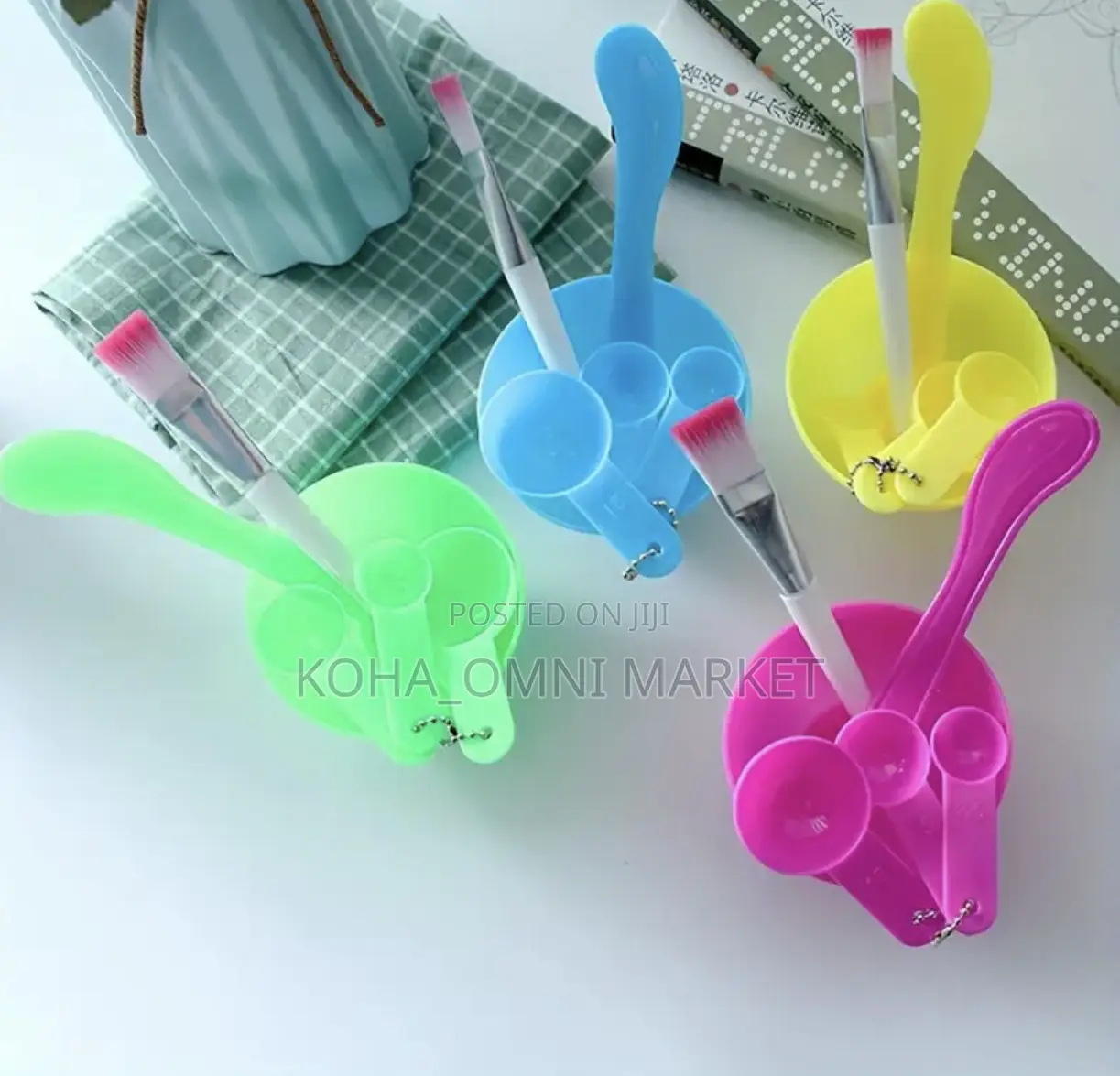Diy Facial Mask Bowl Set (4-pieces)