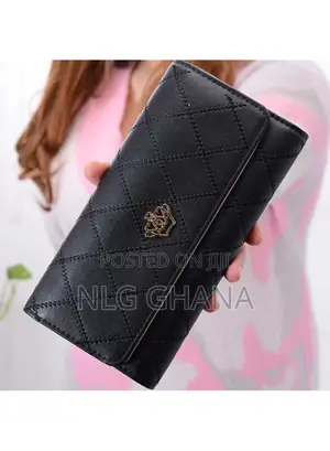 Pu Leather Crown Wallet Long Purse for Women. Tvx27521