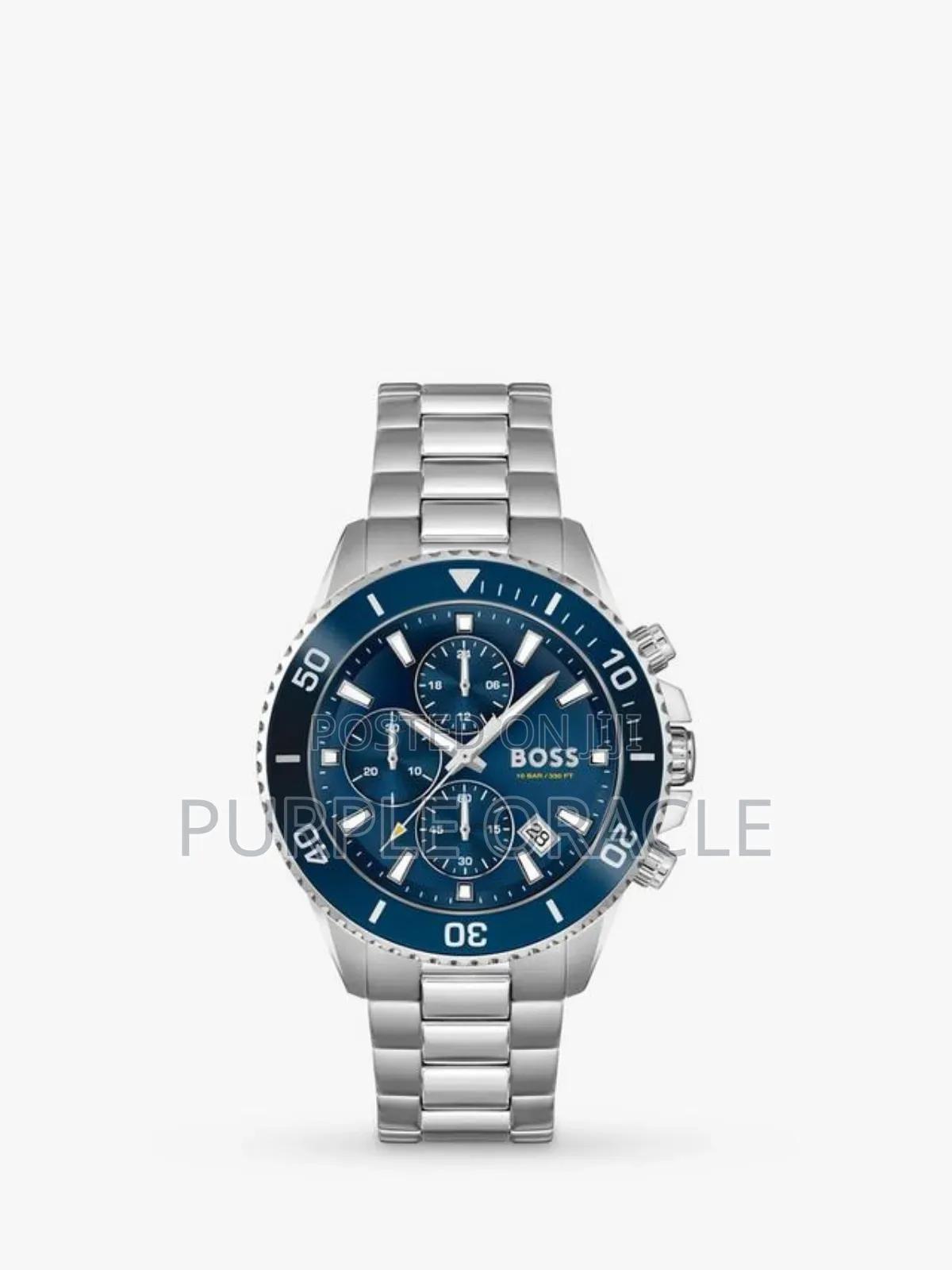 Boss Men's Admiral Christian Date Bracelet Strap Watch