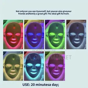 Led Face Mask (7 Light Therapy)