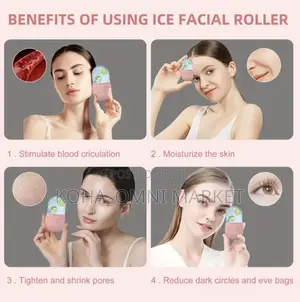 Silicon Ice Cone Face Roller