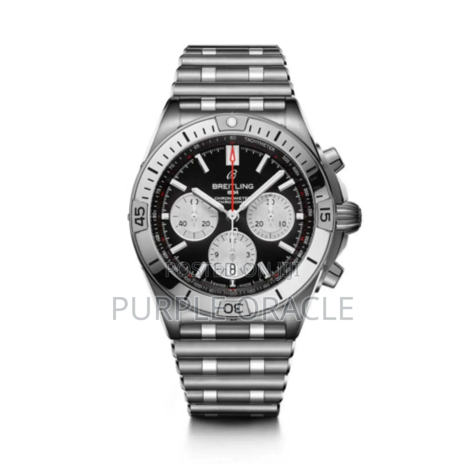 Breitling Chronomat Black Dial Watch for Men