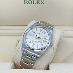 Rolex Explorer 41, Oystersteel Silver Dial Watch for Men