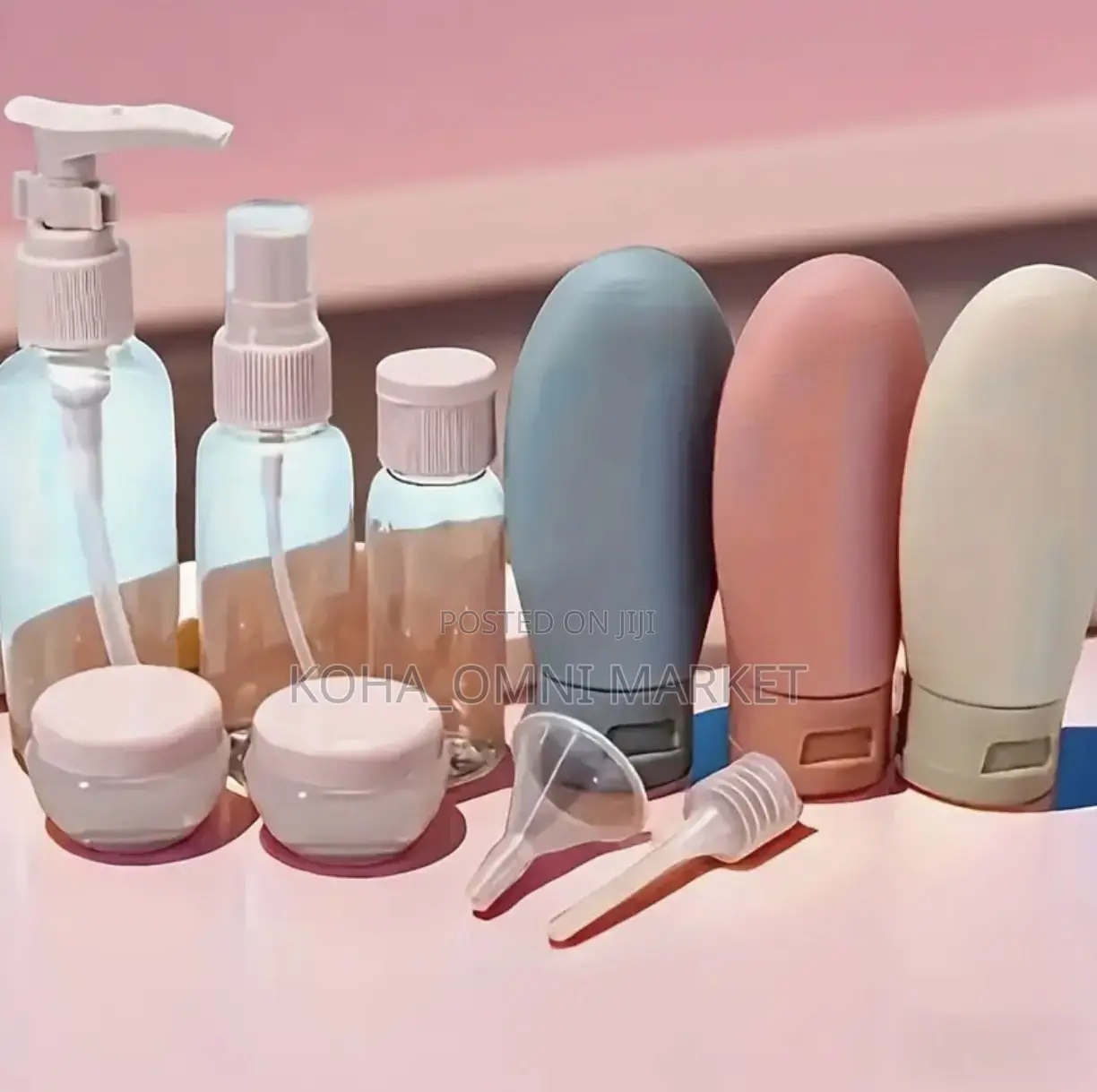 11 PCS Travel Bottle Set