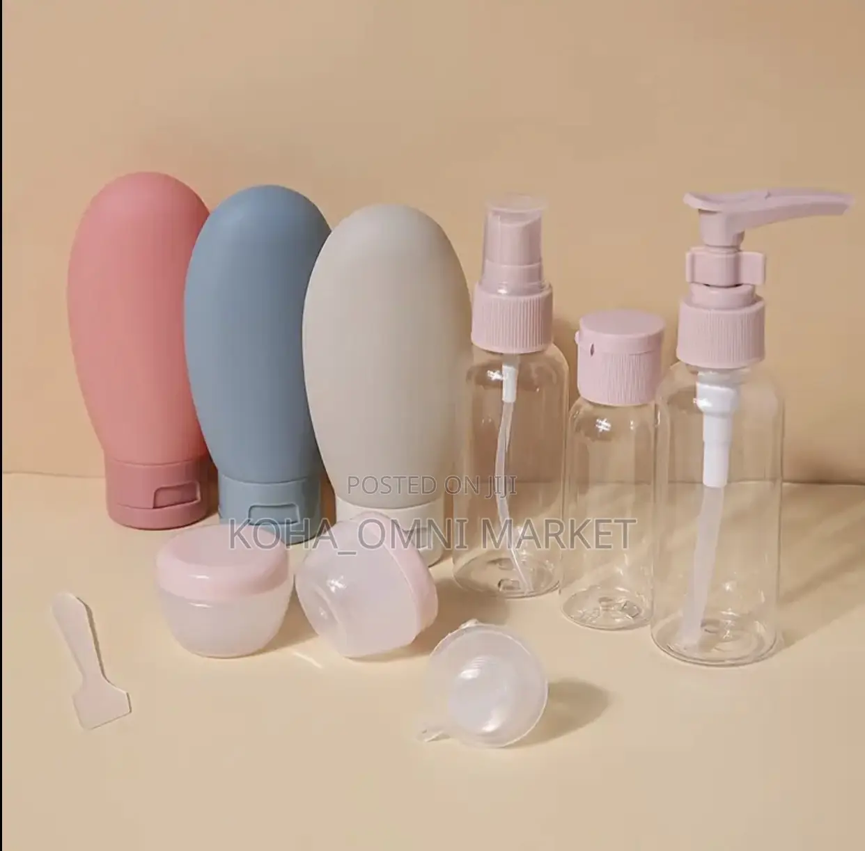11 PCS Travel Bottle Set