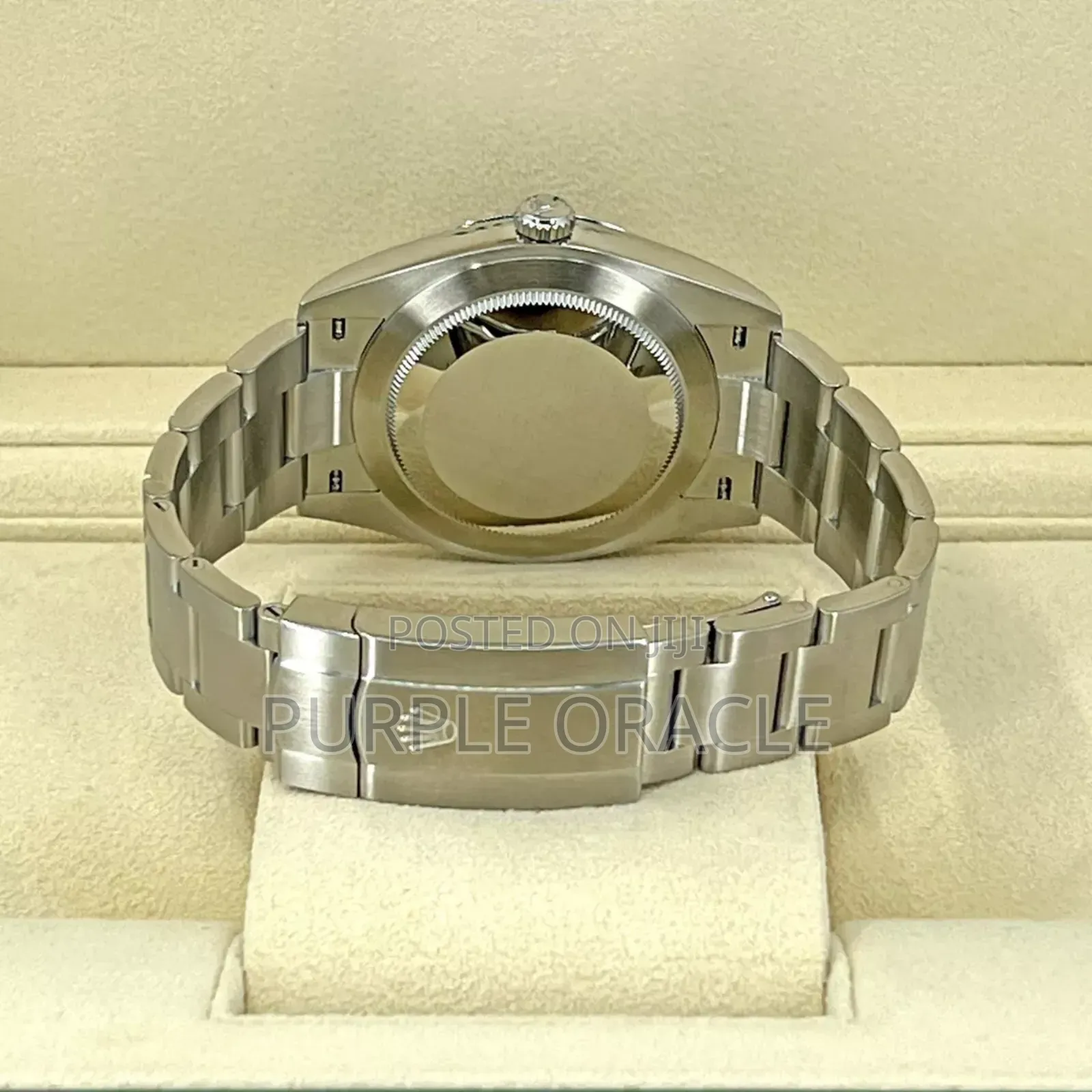 Rolex Oyster Pepertual Green Dial Watch