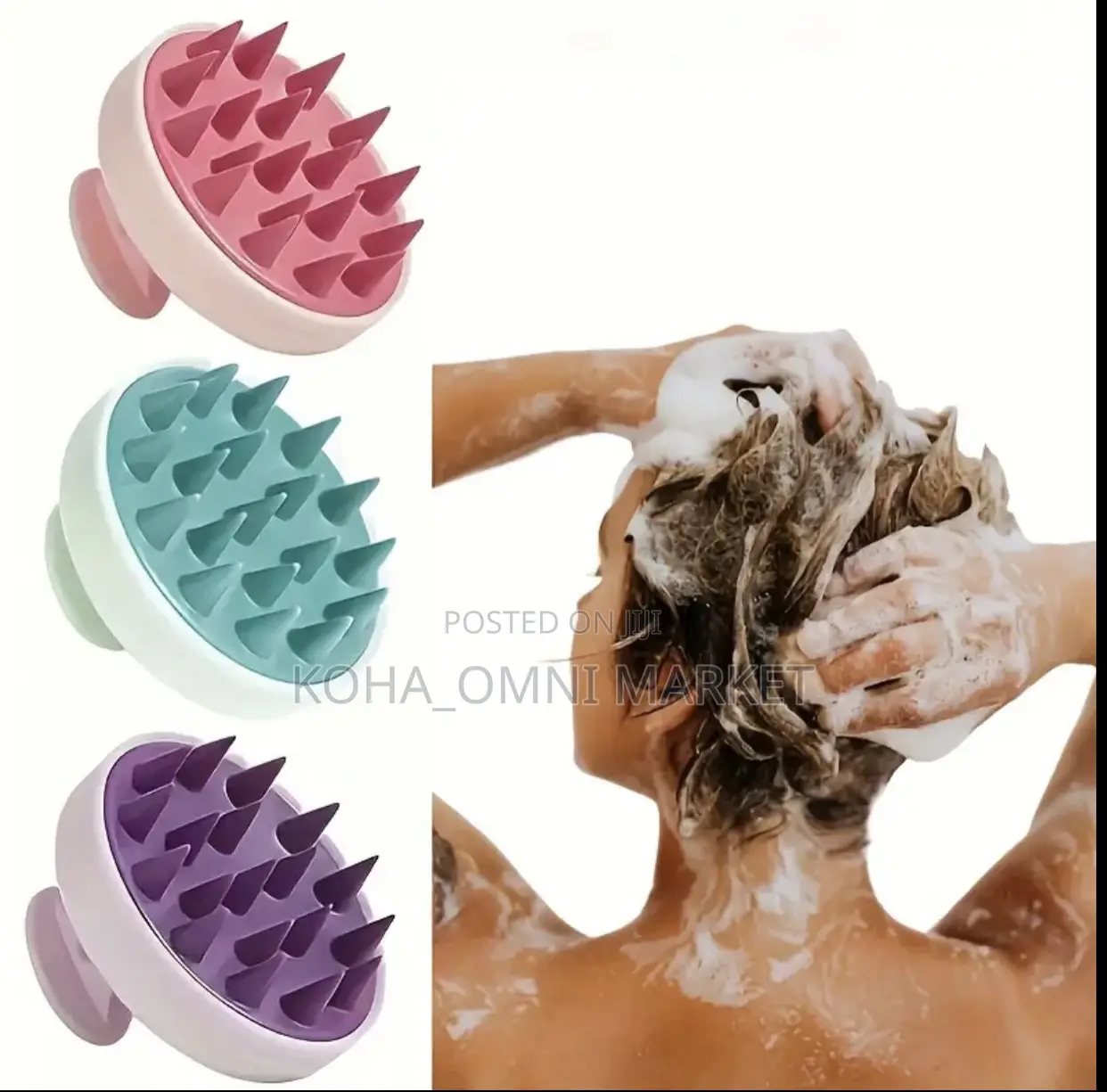 Silicon Head Massage