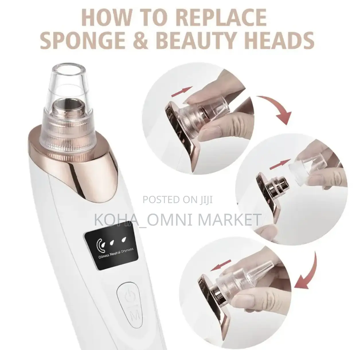 5-in 1 Pore Vacuum Blackhead Remover