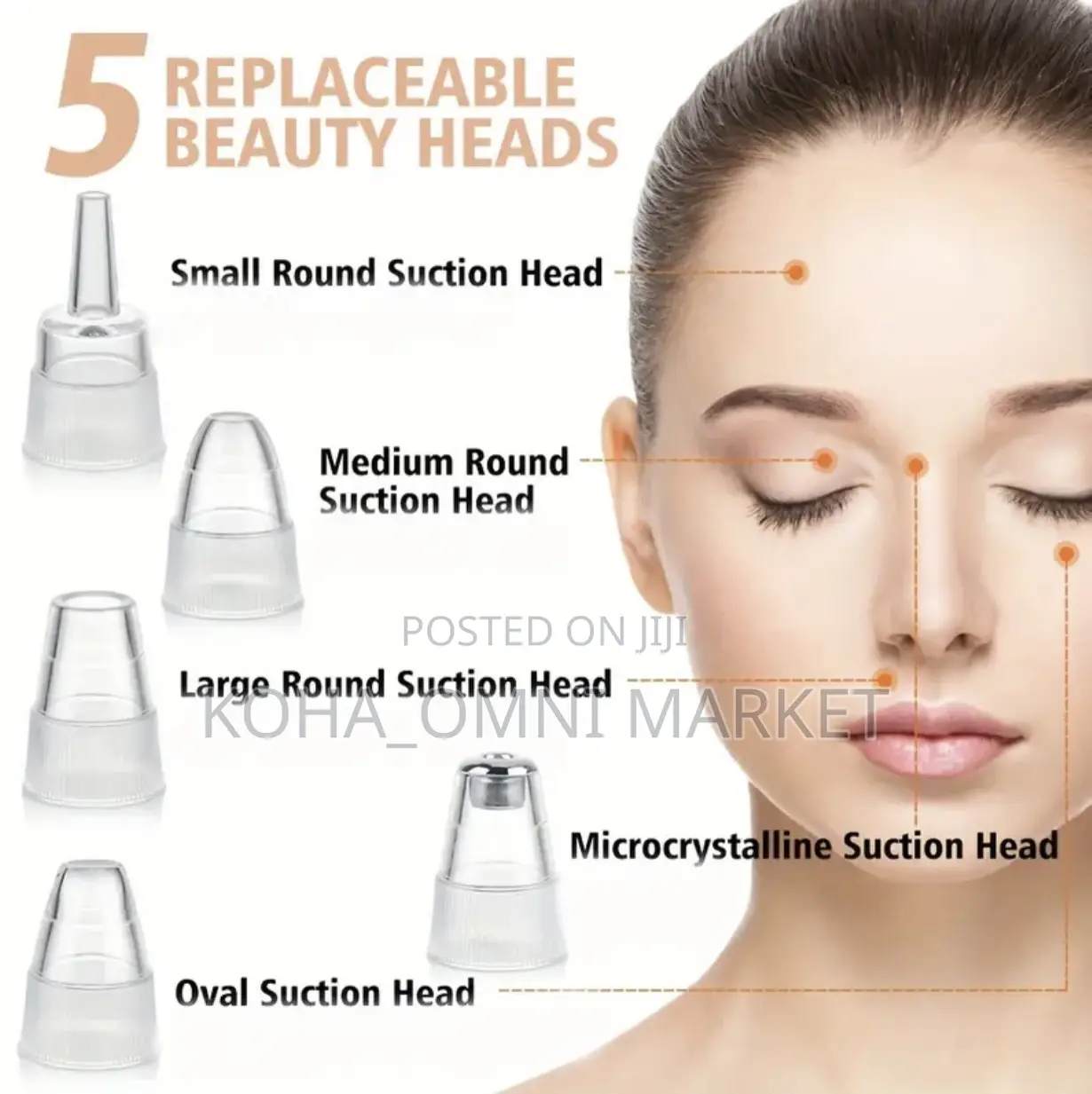 5-in 1 Pore Vacuum Blackhead Remover